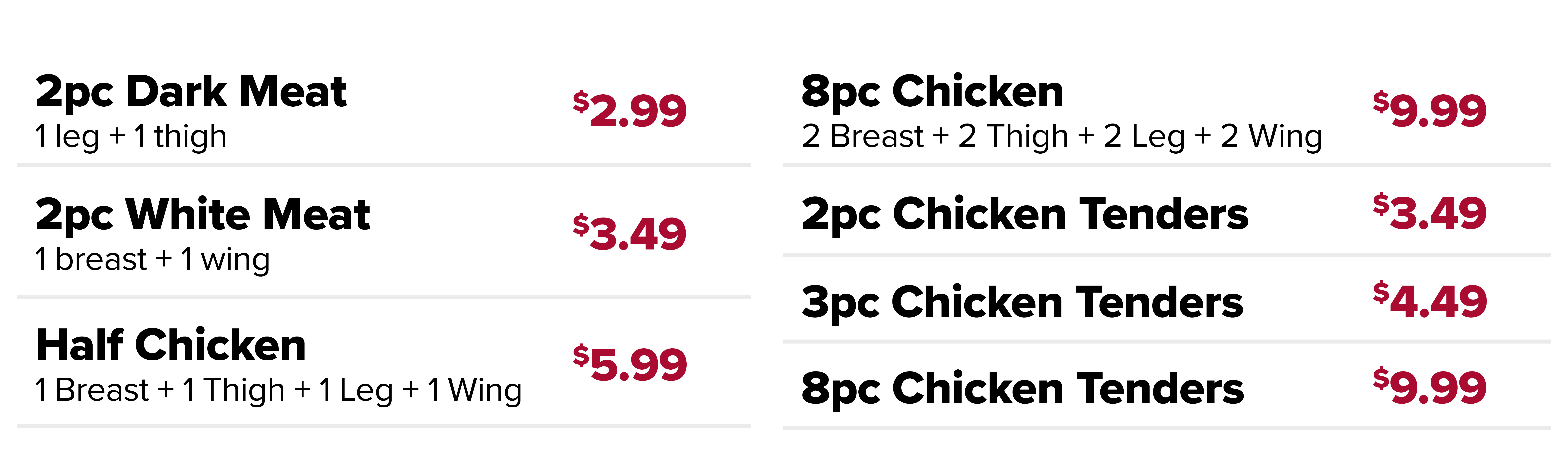 Chicken Kwik Trip Kwik Star