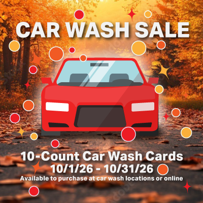 Car Wash Gift Cards