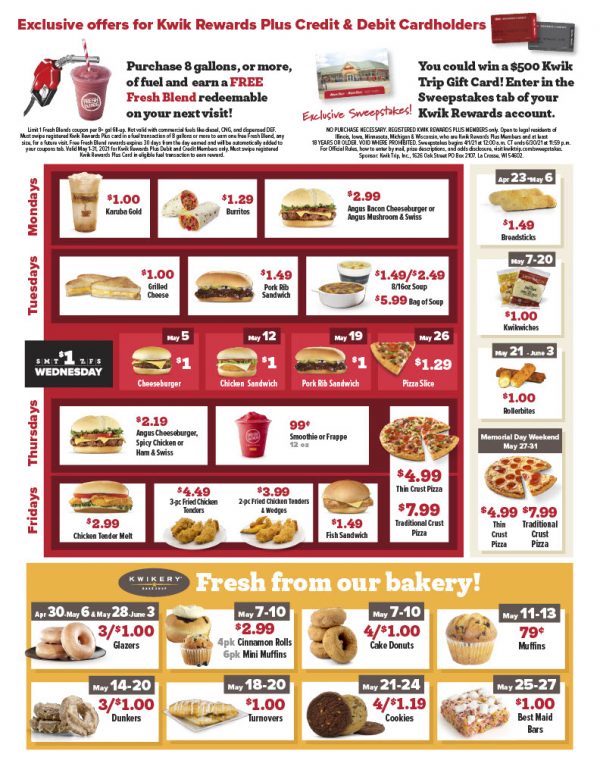 Special Promos - Kwik Trip | Kwik Star