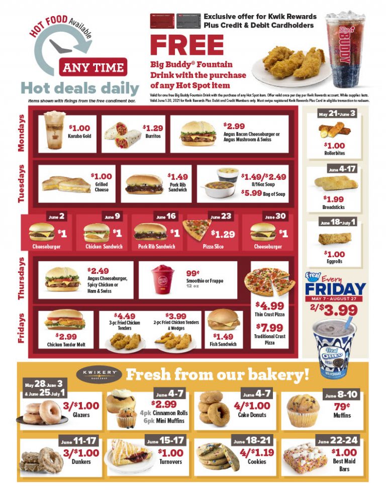 Special Promos Kwik Trip Kwik Star