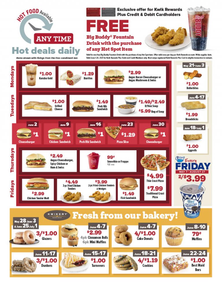 kwik trip deals this week