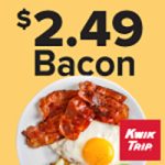 No mistakin’! It’s a sale on bacon