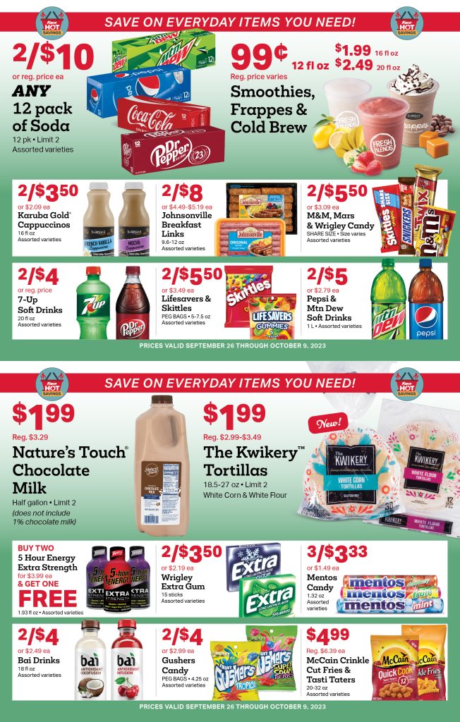 kwik trip specials today sunday