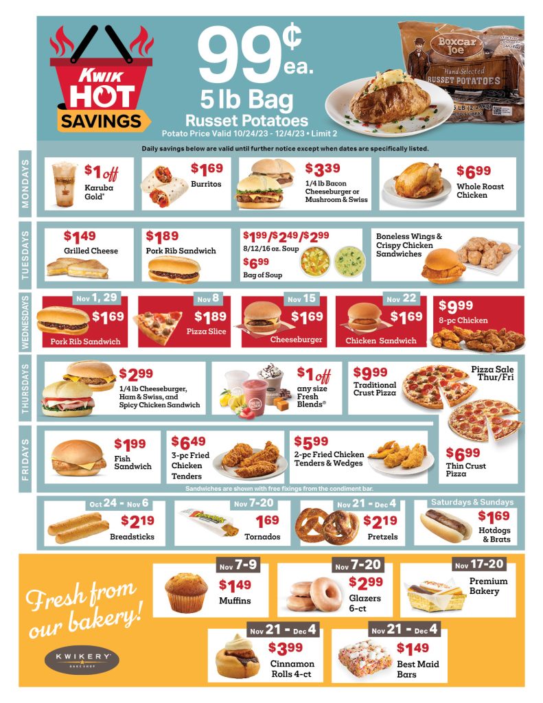 November In-Store Flyer