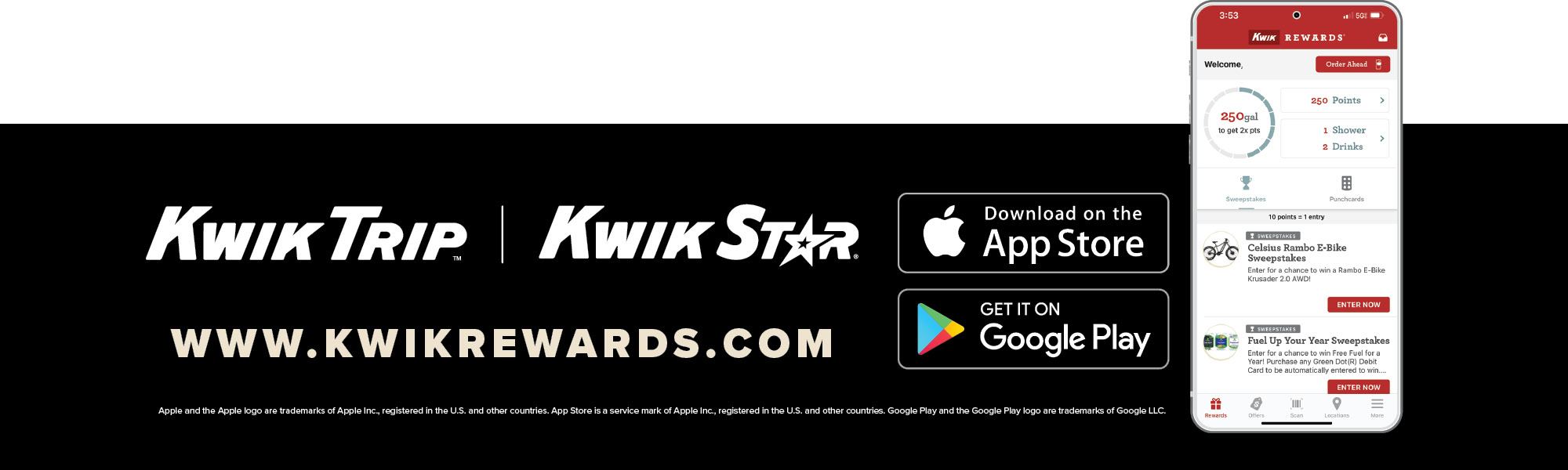 kwik trip rewards fleet