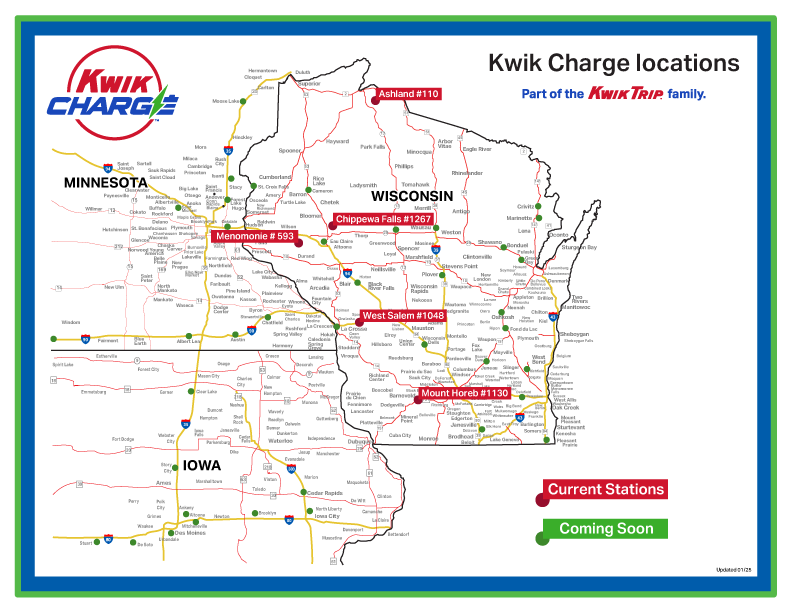 kwik charge locations map