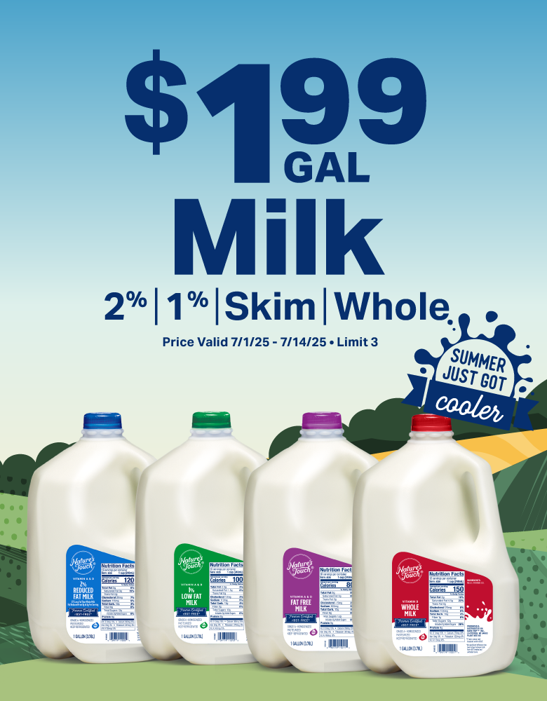    $1.99 Gallon Milk