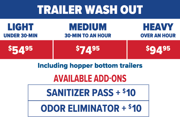 trailer wash out