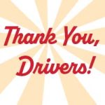 thank you, drivers