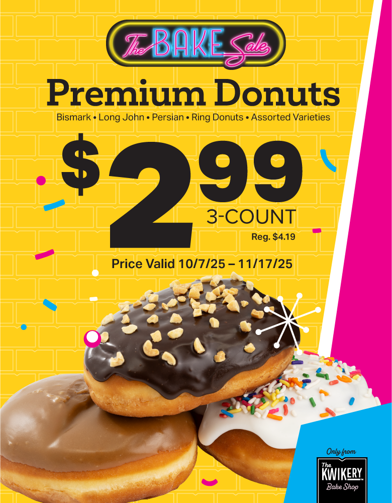    $2.99 Premium Bakery