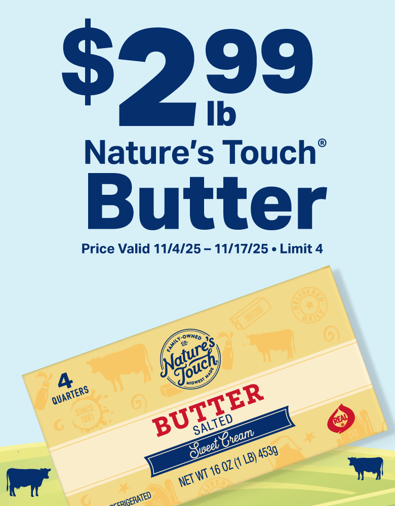 $2.99 Nature's Touch Butter