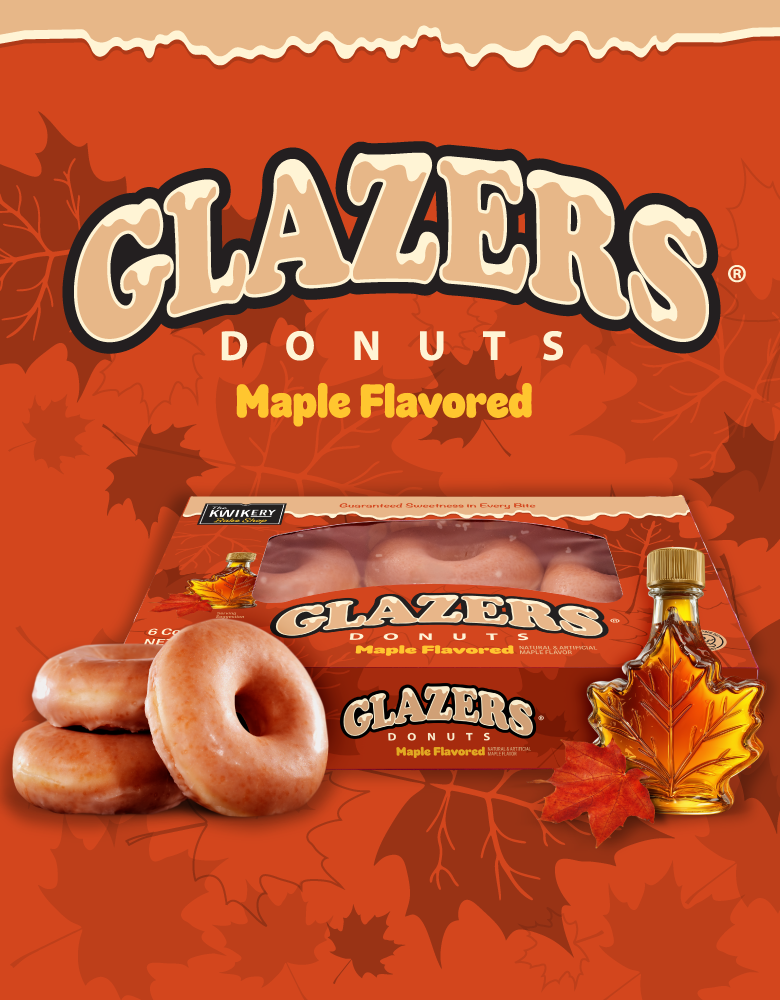 glazers donuts maple flavored