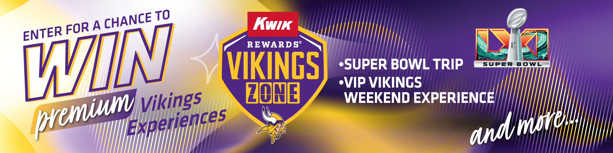 win exclusive experiences with vikings zone