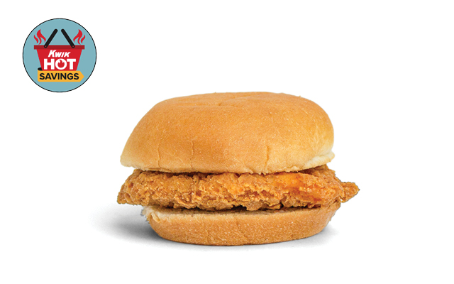 $3.99 Crispy Chicken Sandwich
